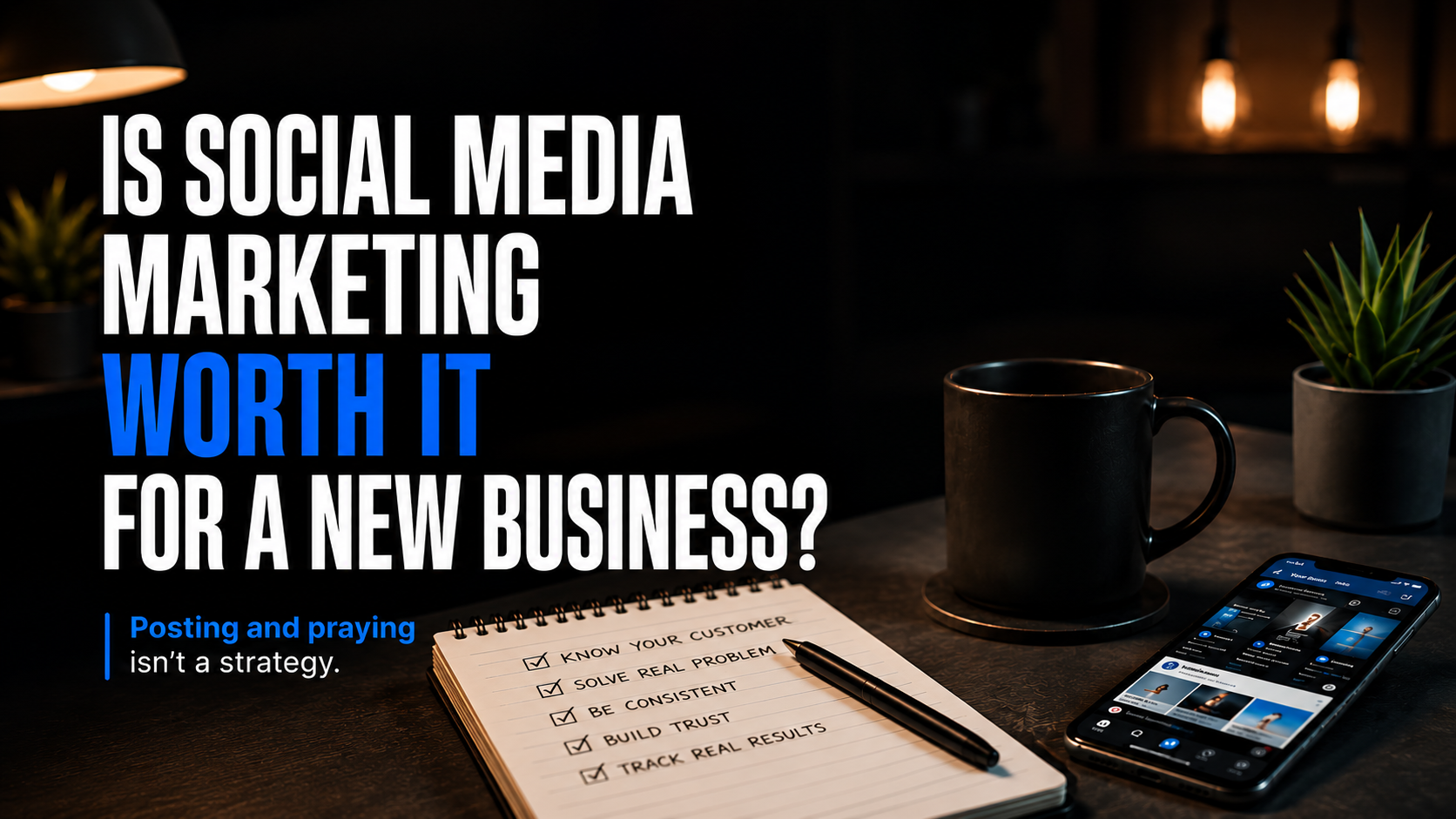 Is Social Media Marketing Worth It for a New Business?